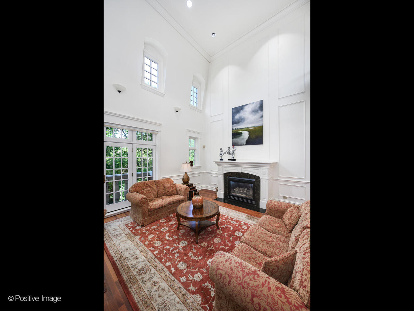 2019 North Mohawk Street, Unit 3 Chicago, IL 60614 - Photo 3 of 27 a living room with furniture and a fireplace