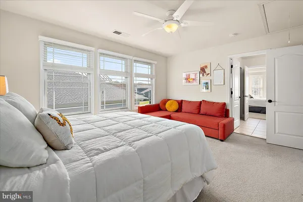 a view of city from a balcony