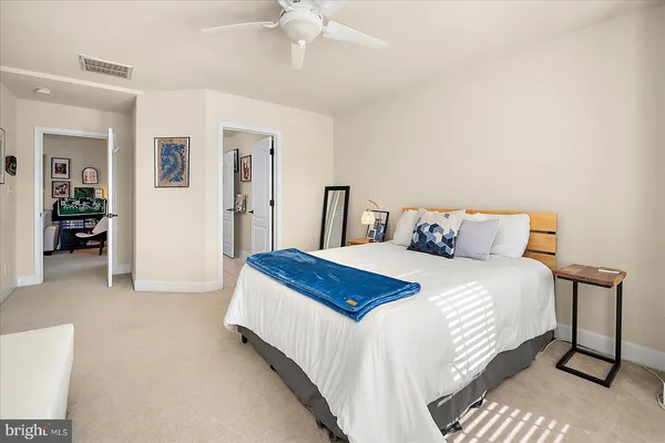 a view of an ocean from a building