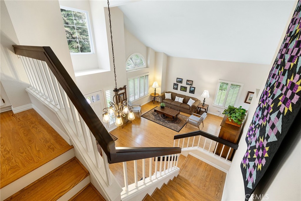 855 Ave Bernardo San Dimas, CA 91773 - Photo 32 of 65 a view of an entryway with wooden floor