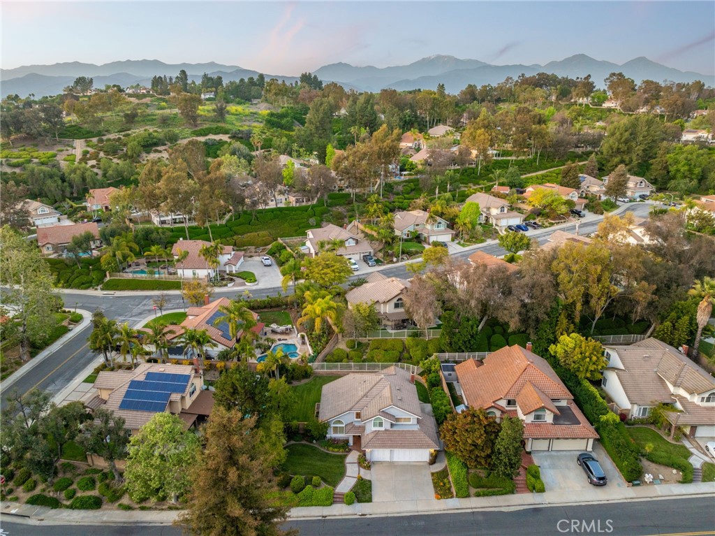 855 Ave Bernardo San Dimas, CA 91773 - Photo 57 of 65 an aerial view of residential houses with outdoor space