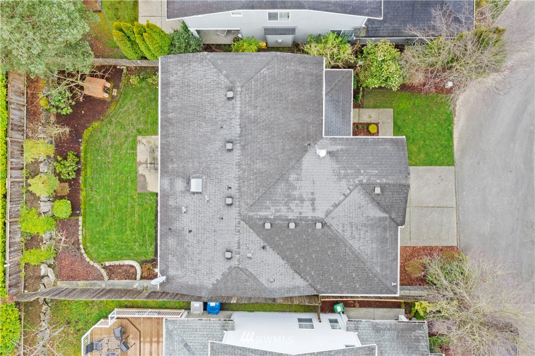 5042 Northeast 4th Place Renton, WA 98059 - Photo 28 of 29 an aerial view of a house with a swimming pool