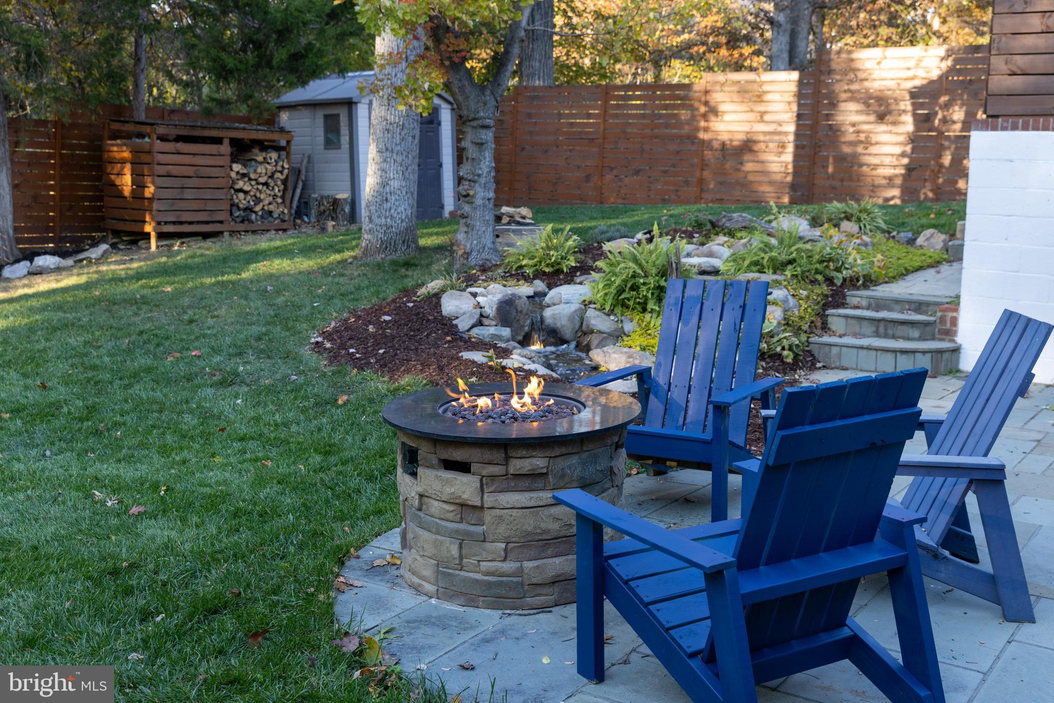 Enjoy this special backyard!