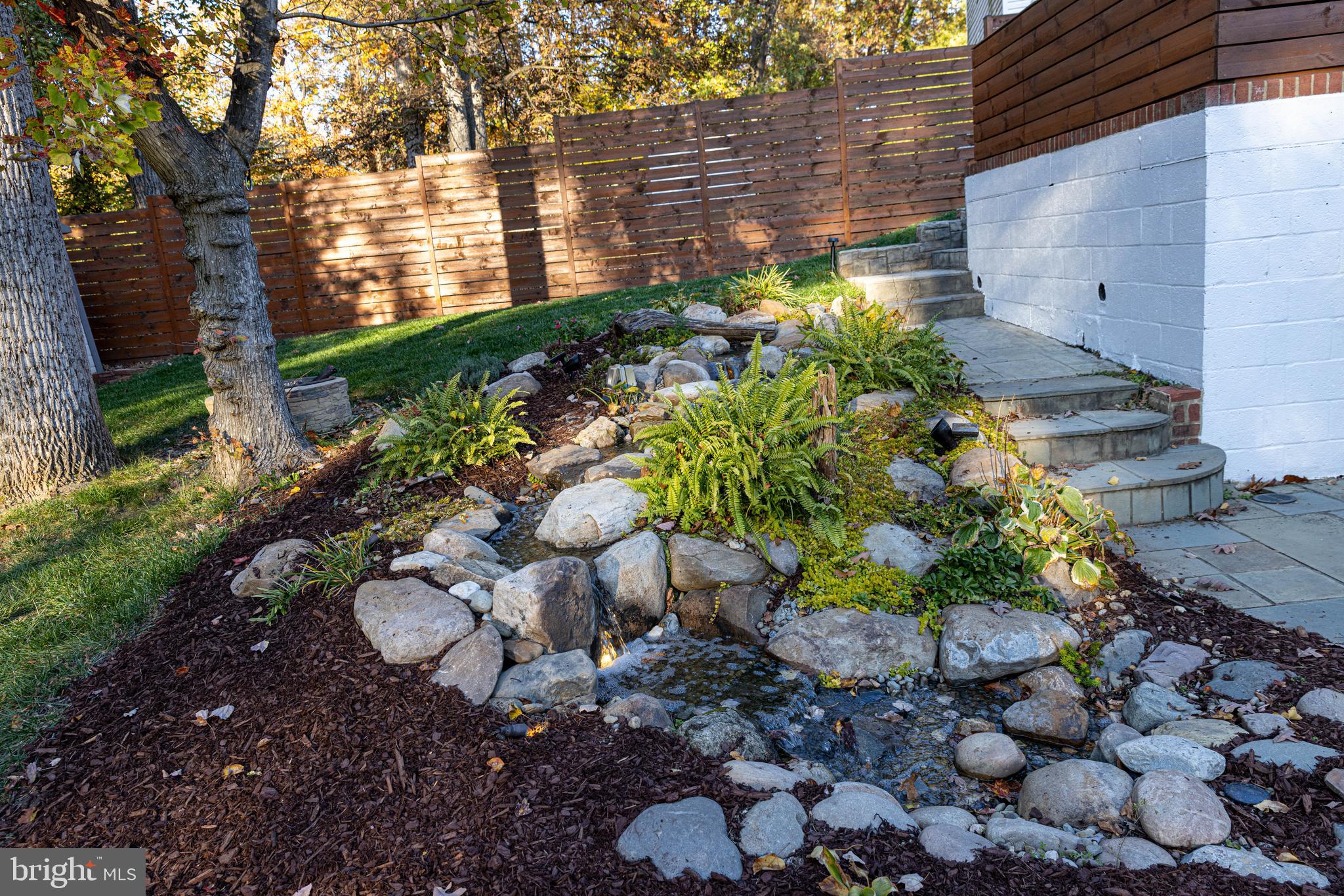 6404 Rivington Road Springfield, VA 22152 - Photo 45 of 49 Quiet your soul by this calming waterfall