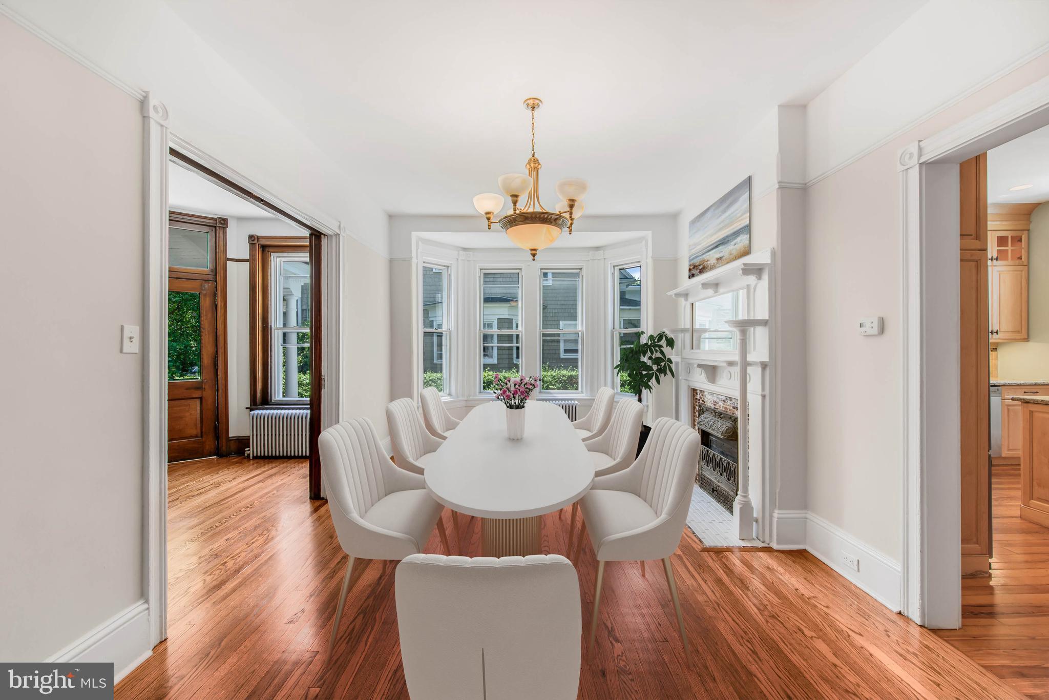 14 Simpson Road Ardmore, PA 19003 - Photo 19 of 58 a view of a dining room with furniture window and wooden floor