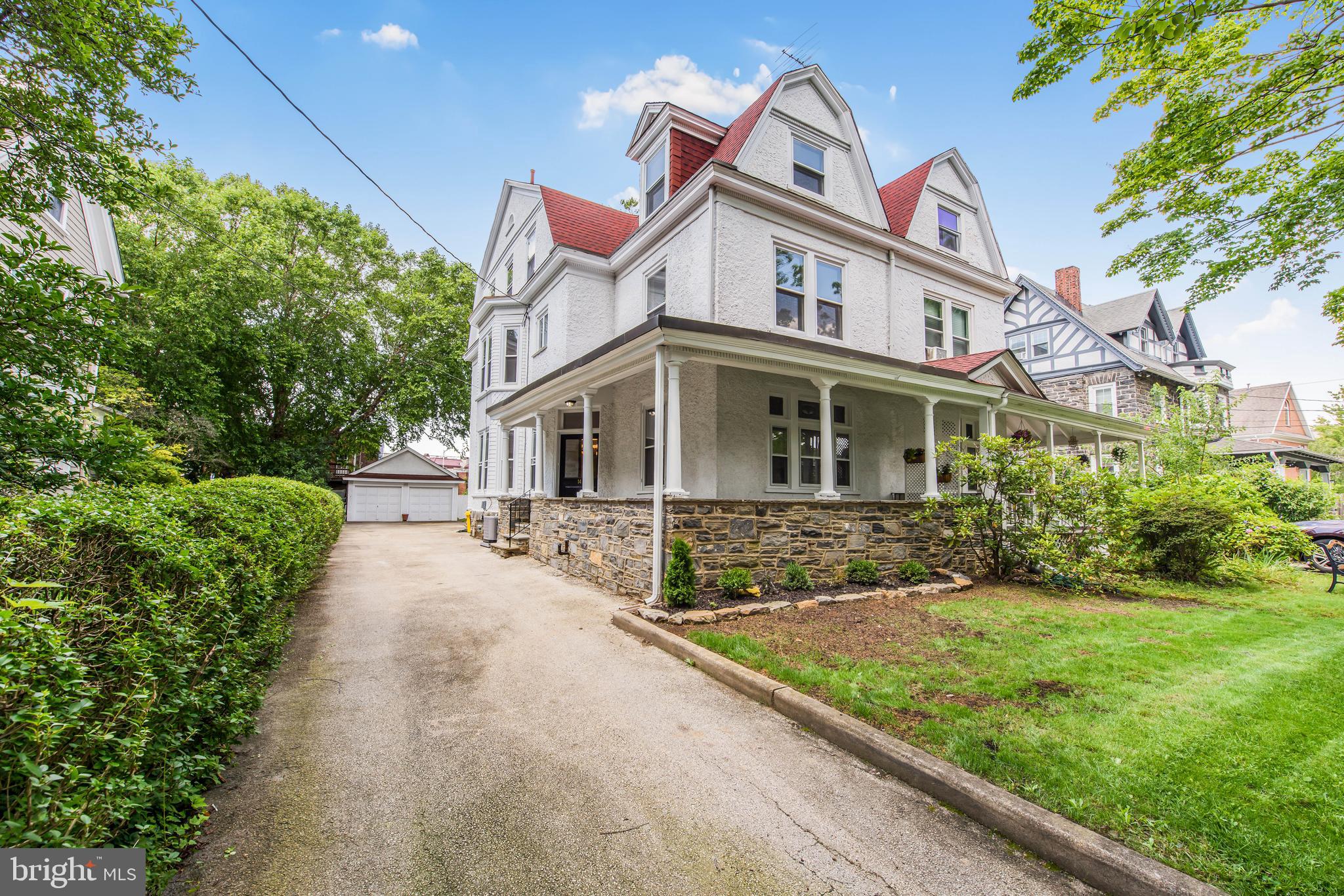 14 Simpson Road Ardmore, PA 19003 - Photo 2 of 58 front view of a house with a yard