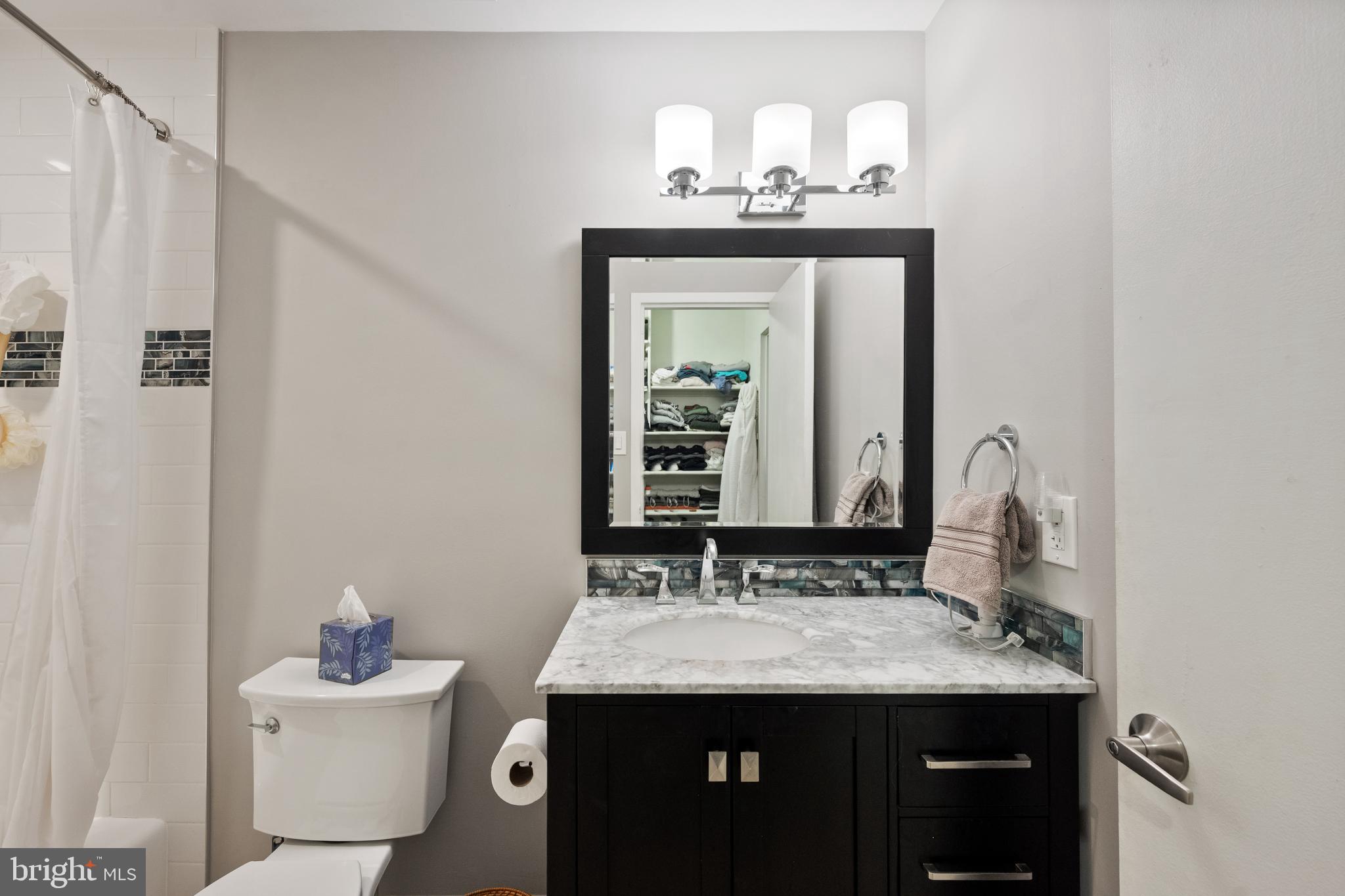 1408 Northgate Square, Unit 22B Reston, VA 20190 - Photo 12 of 23 Updated primary bathroom.