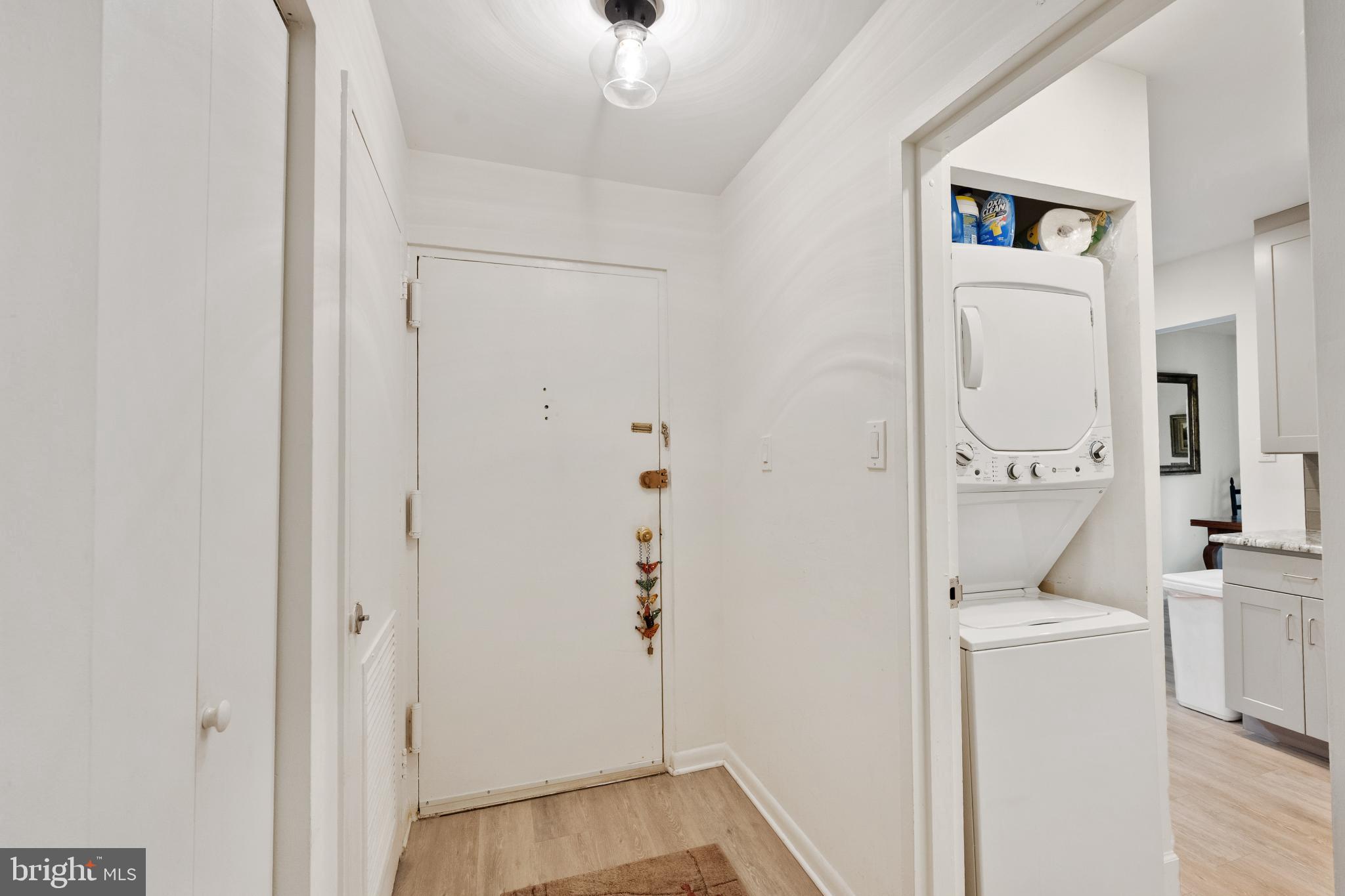 1408 Northgate Square, Unit 22B Reston, VA 20190 - Photo 23 of 23 Foyer / In-Unit Laundry