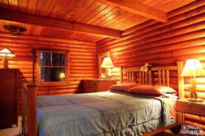 18325 Old Monte Rio Road Guerneville, CA 95446 - Photo 5 of 11 Larger bedroom.
