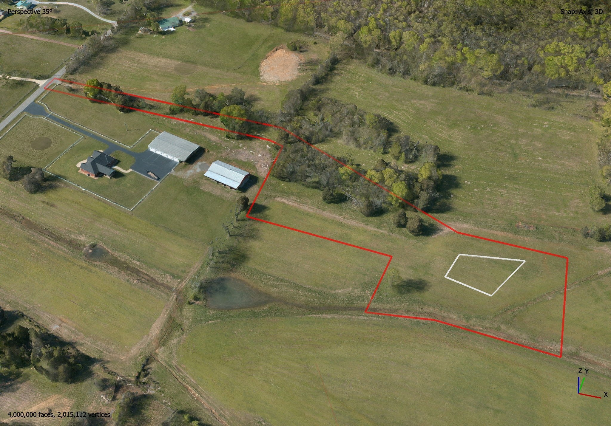 3 Corinth Road Mount Juliet, TN 37122 - Photo 16 of 34 an aerial view of a house with a yard