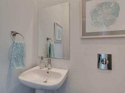 7 Grande Pointe Dr Inlet Beach Inlet Beach, FL 32461 - Photo 17 of 61 a bathroom with a sink and a mirror