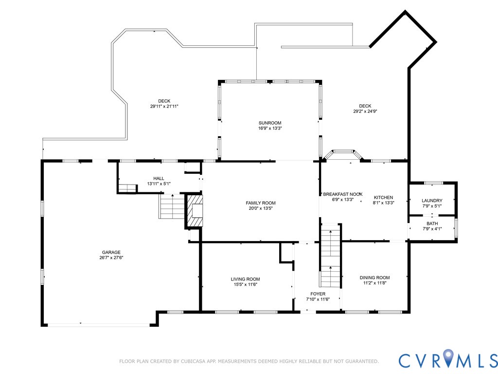 4212 Brixton Road Chesterfield, VA 23832 - Photo 40 of 42 View of property floor plan