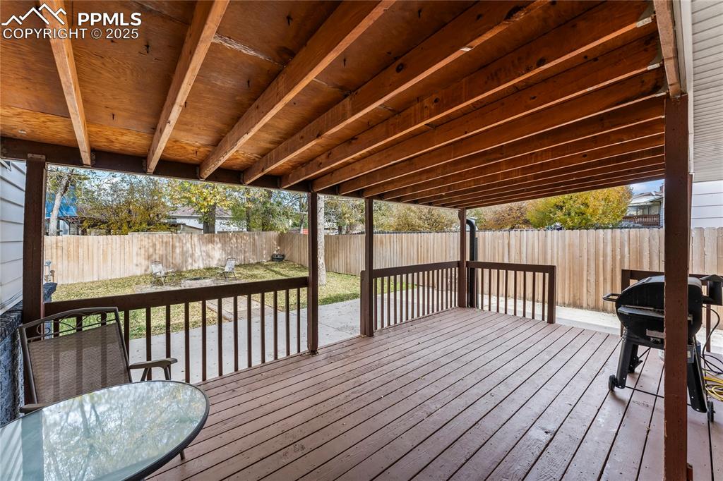 526 Griffith Way Colorado Springs, CO 80911 - Photo 36 of 46 a view of a roof deck
