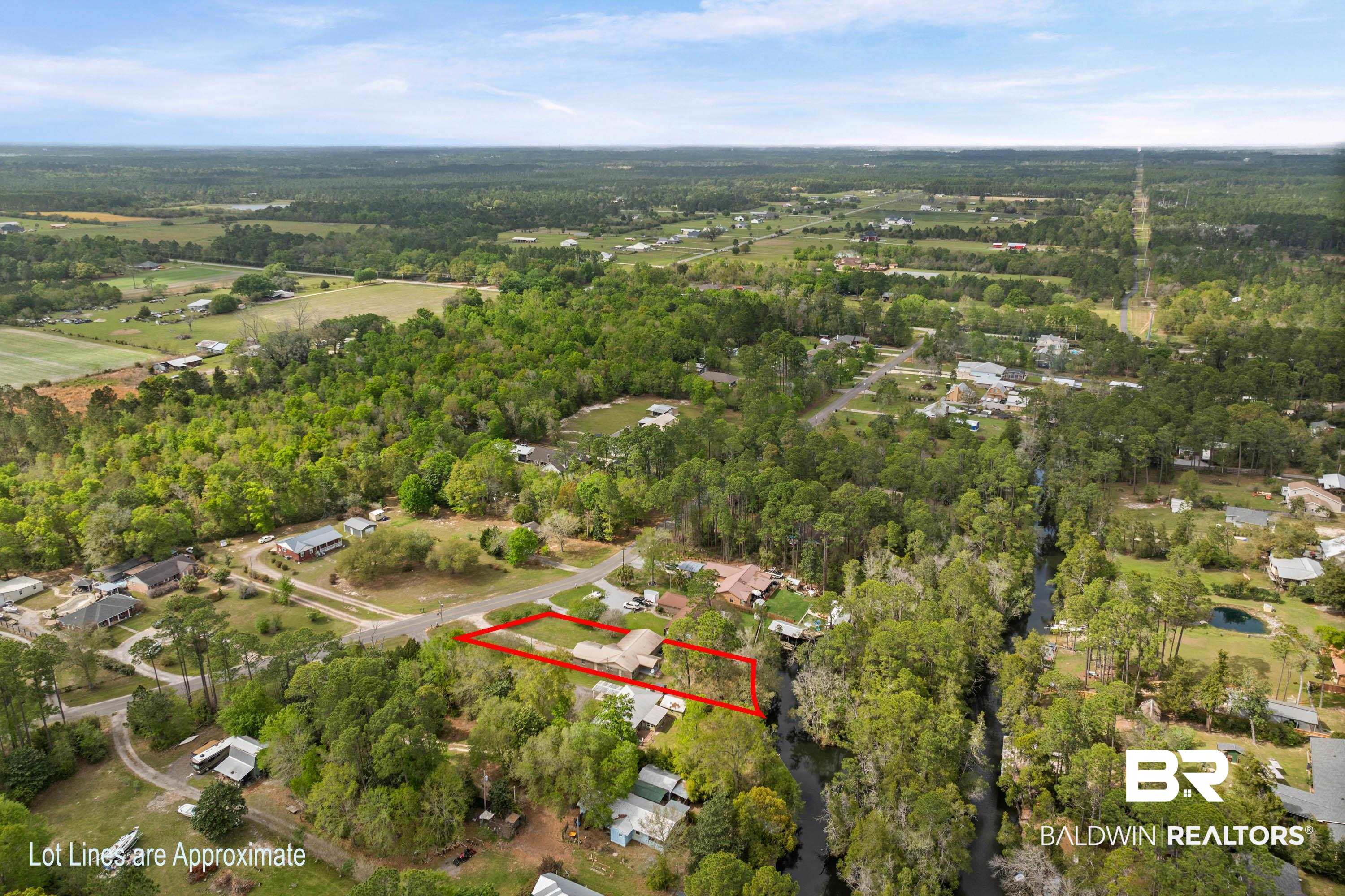 9228 Hammock Road Elberta, AL 36530 - Photo 28 of 30 Aerial overview