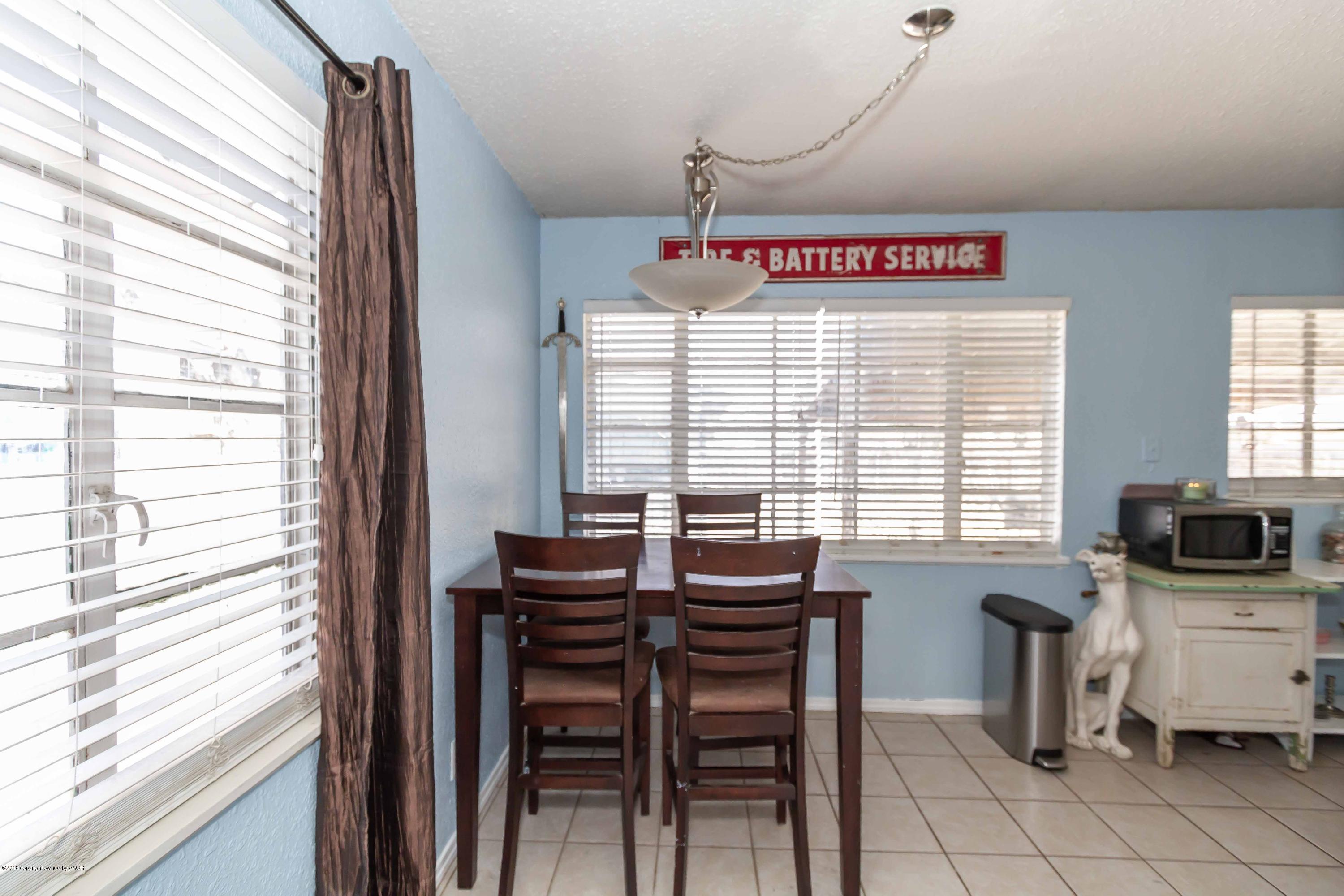 4431 Cline Road Amarillo, TX 79110 - Photo 17 of 33 DINING VIEW 1