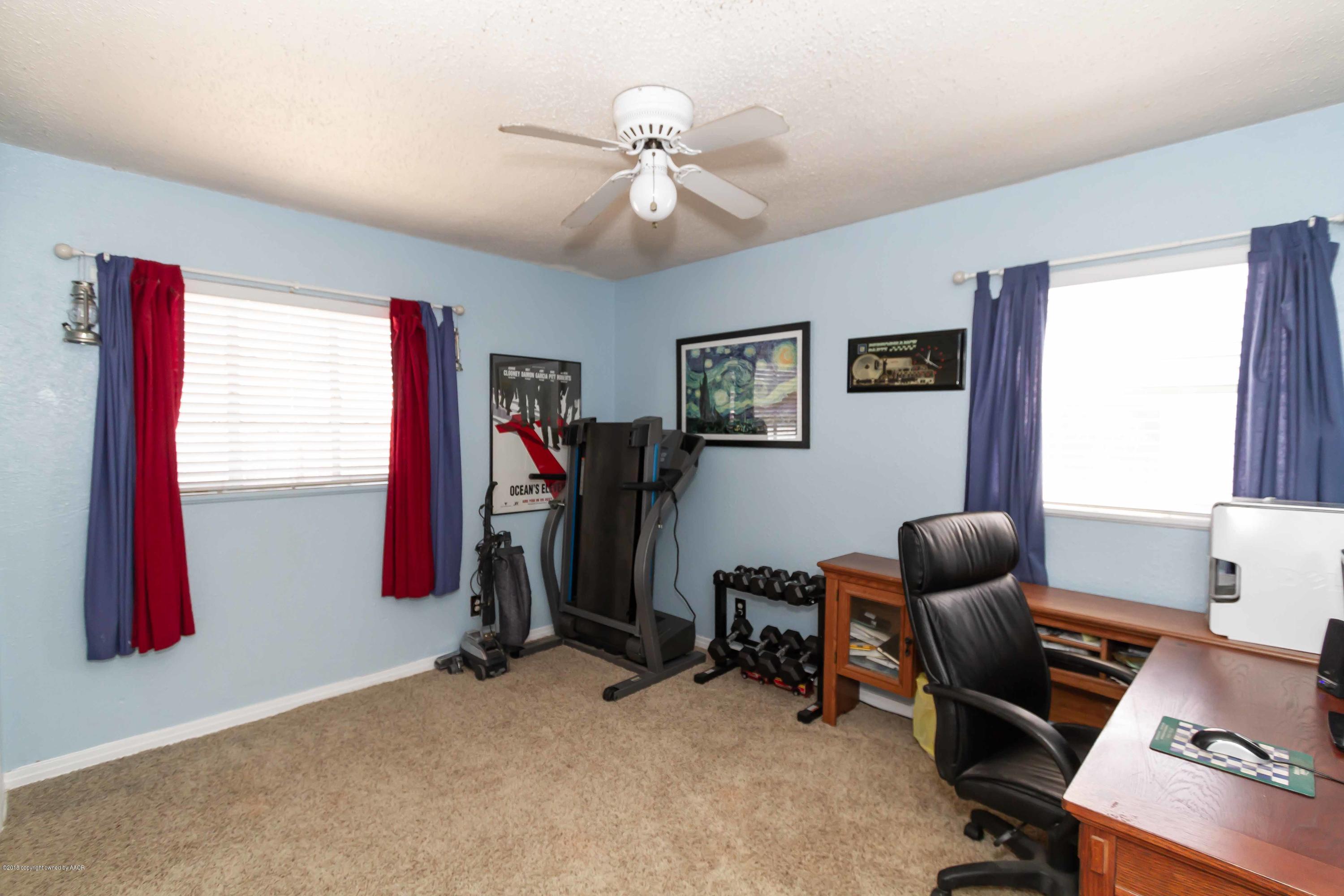 4431 Cline Road Amarillo, TX 79110 - Photo 23 of 33 BEDROOM 2 VIEW 1