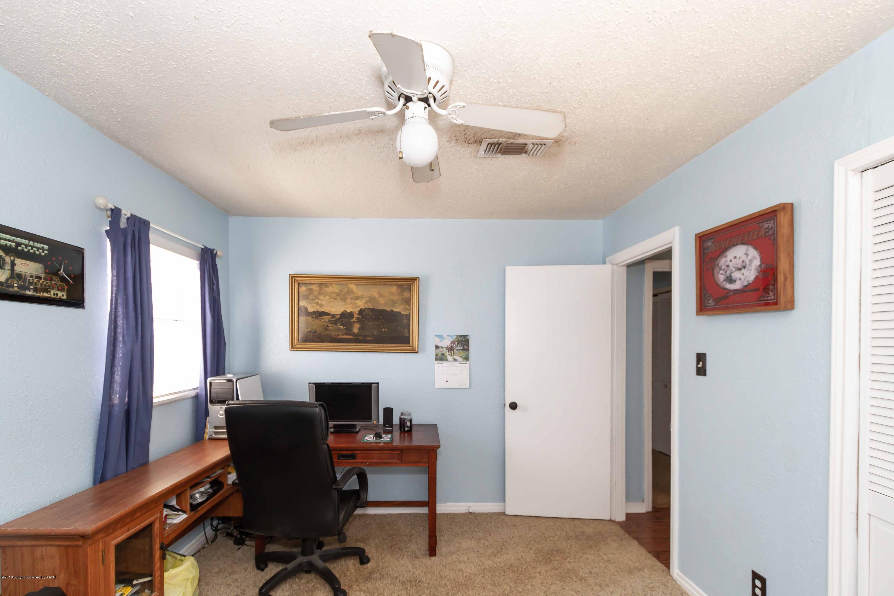 4431 Cline Road Amarillo, TX 79110 - Photo 25 of 33 BEDROOM 2 VIEW 3
