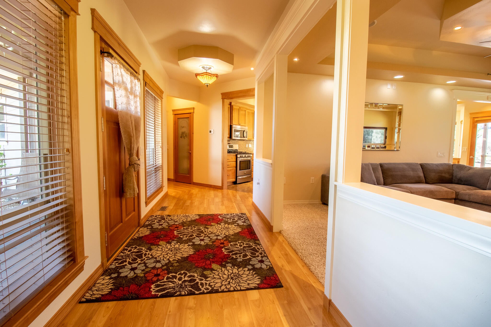 1381 Foss Road Talent, OR 97540 - Photo 6 of 41 Warm wood entry