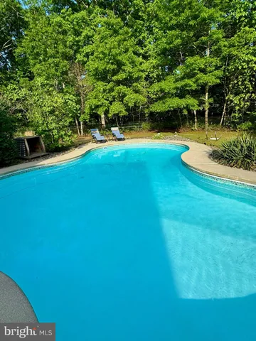 a view of a green yard