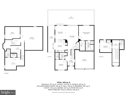 a picture of a floor plan