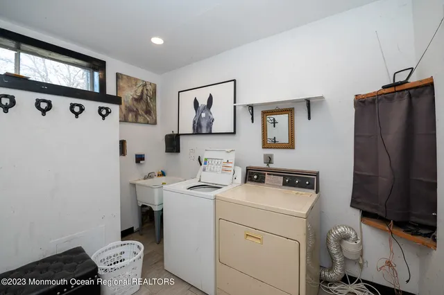 a room with storage and utility