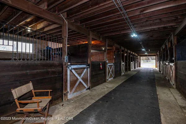 a view of a storage room