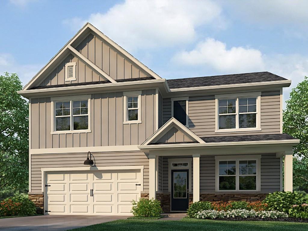 169 Ivy Chase Loop Dallas, GA 30157 - Photo 1 of 1 Color Rendering. Not actual home. Sample same plan.