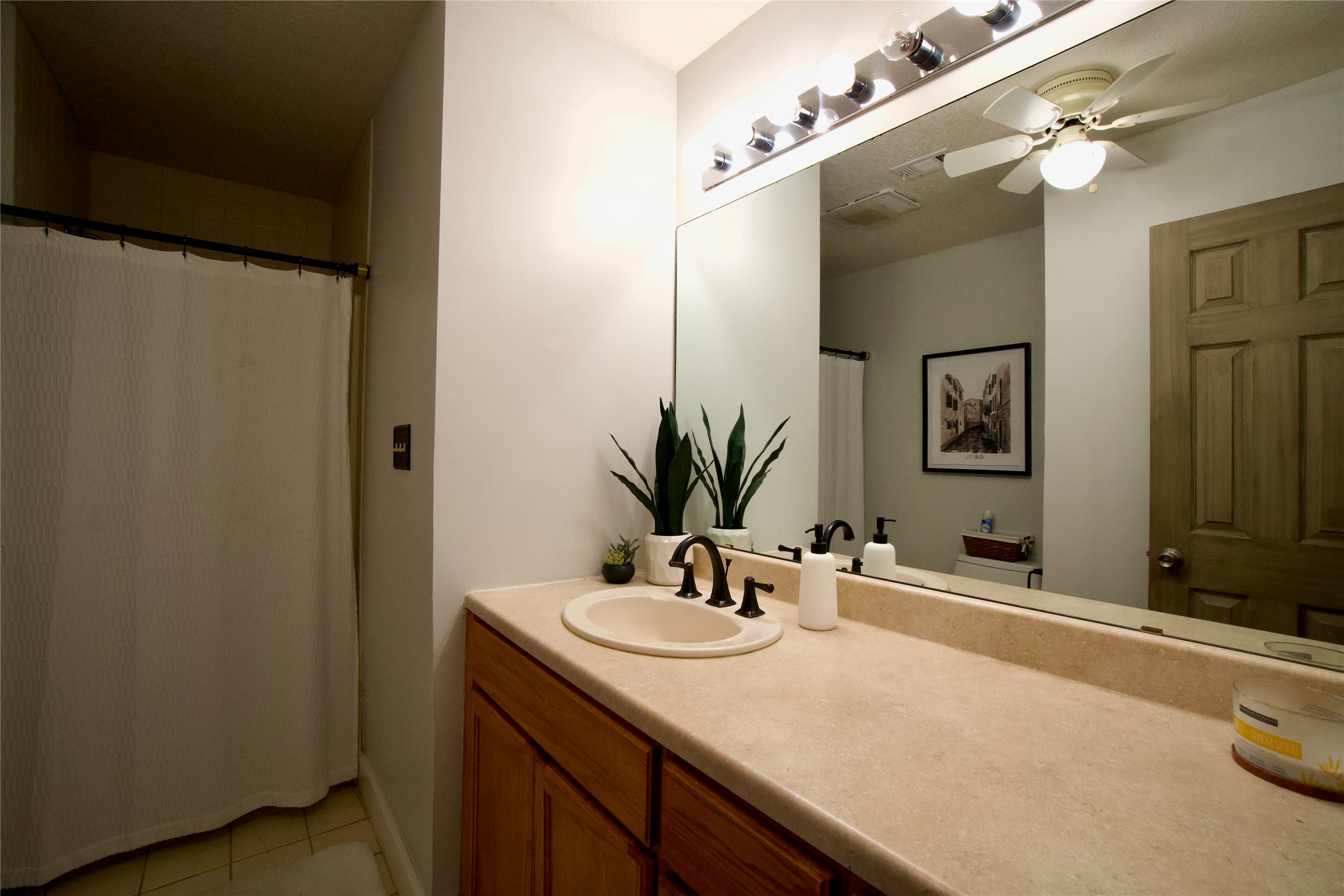 2352 Borchert Loop Lockhart, TX 78644 - Photo 19 of 39 a bathroom with a sink and a mirror