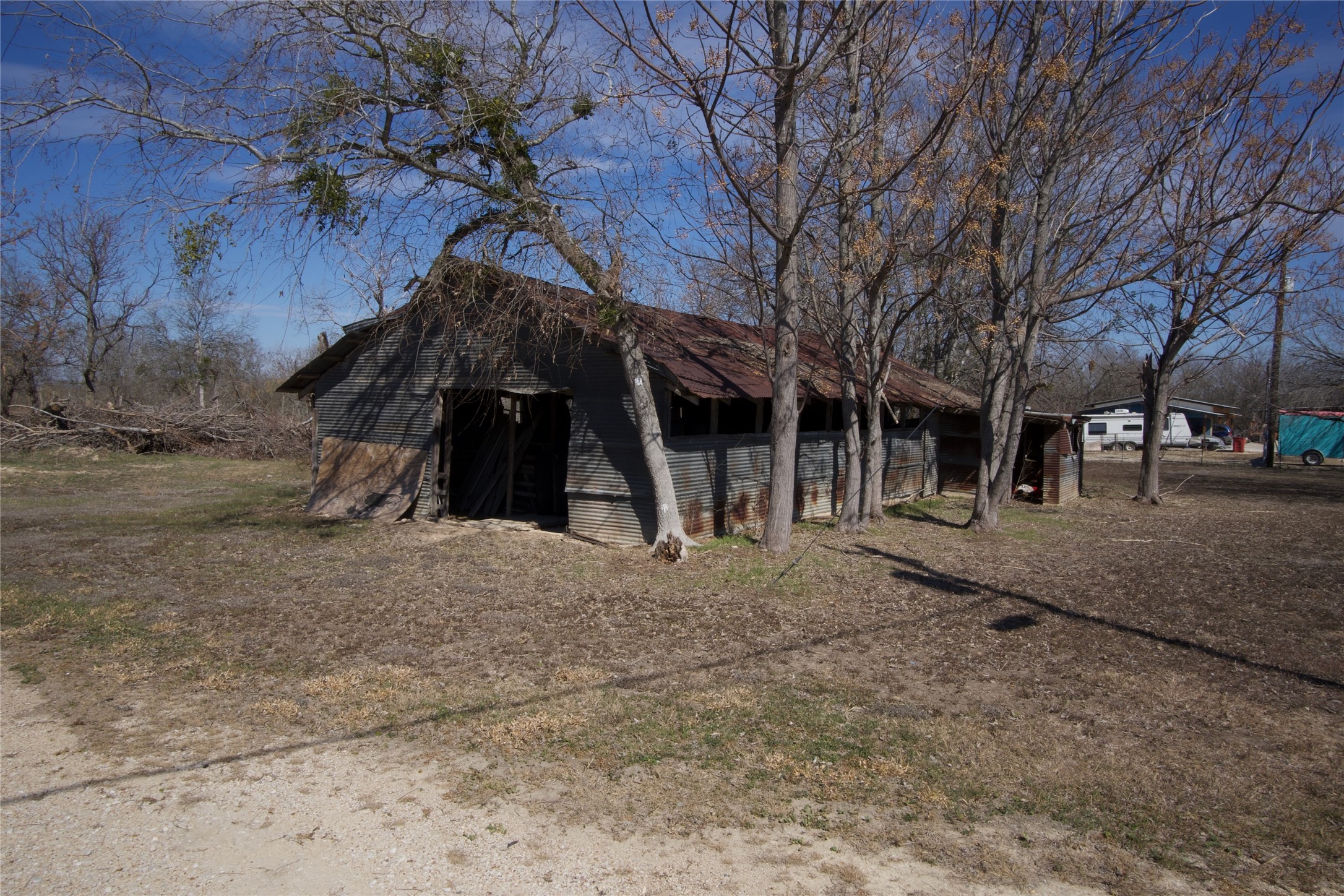 2352 Borchert Loop Lockhart, TX 78644 - Photo 33 of 39 a backyard of a house with lots of green space