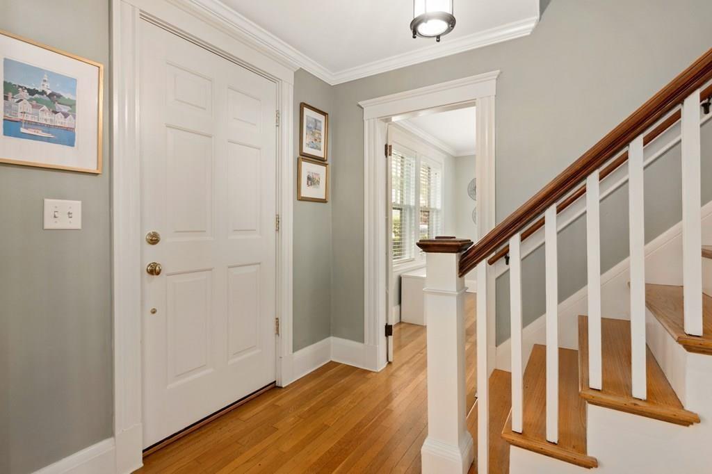 30 Homestead Road Marblehead, MA 01945 - Photo 6 of 35 a view of an entryway with staircase