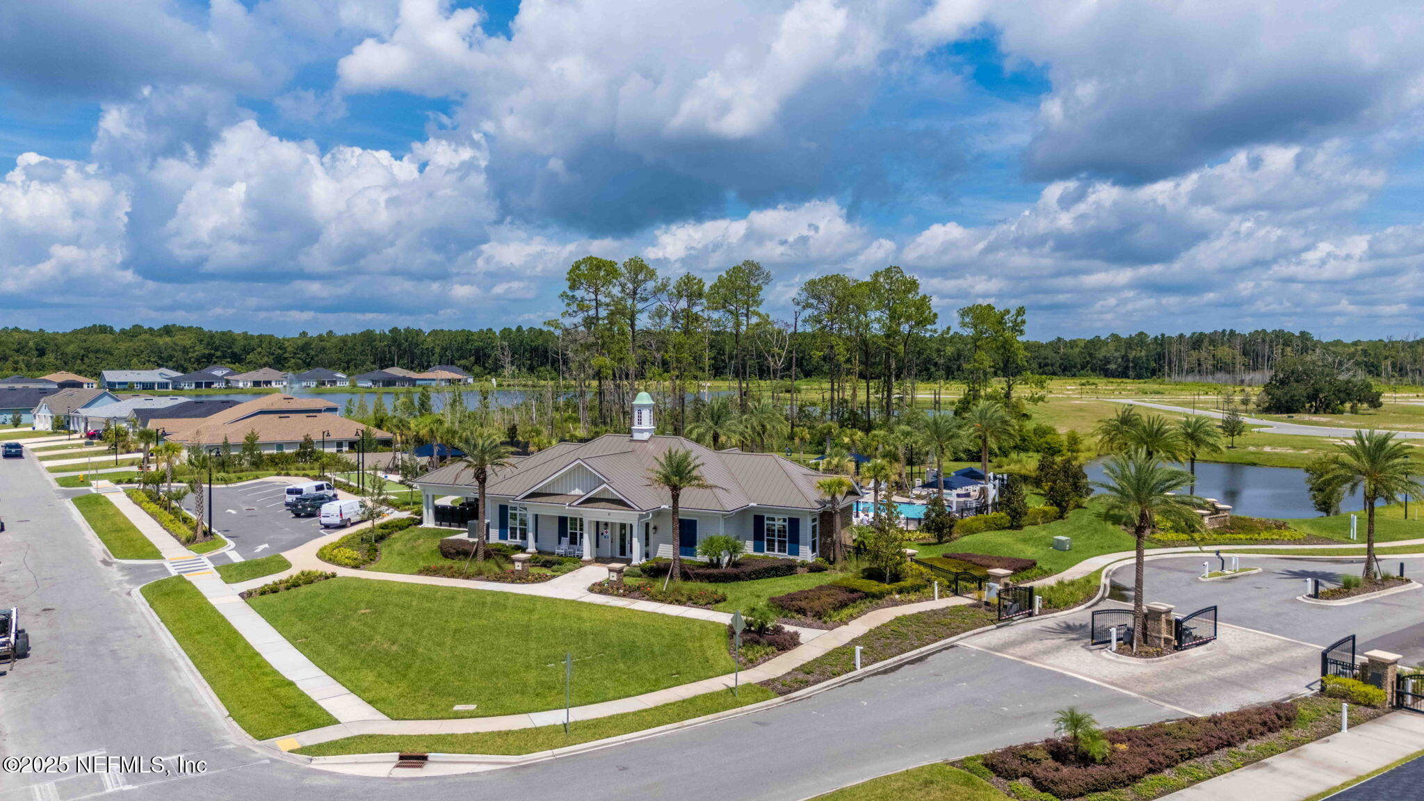 217 Fairlake Cir Street St. Augustine, FL 32092 - Photo 46 of 47 a view of a swimming pool with seating area