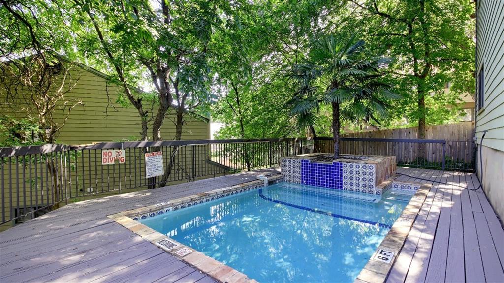 908 Poplar Street, Unit 203 Austin, TX 78705 - Photo 9 of 9 a view of deck with patio