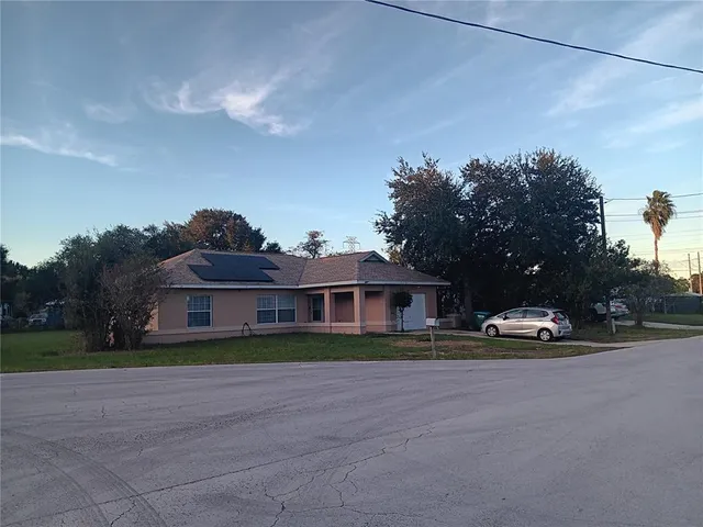 a car parked on the side of the road