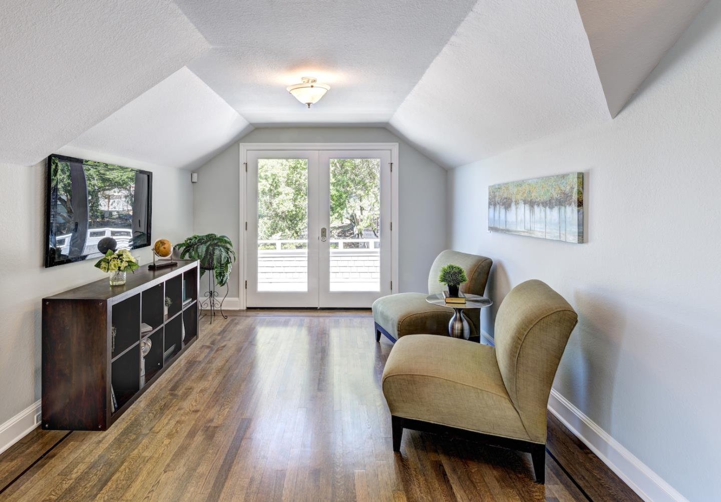 17915 Foster Road Los Gatos, CA 95030 - Photo 15 of 30 a living room with furniture and a wooden floor