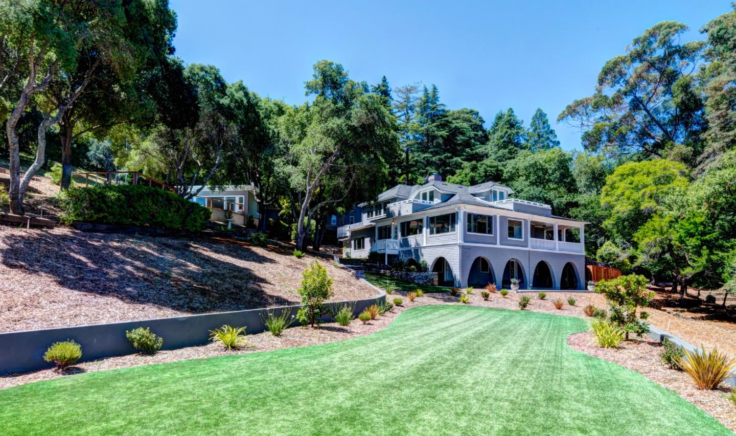 17915 Foster Road Los Gatos, CA 95030 - Photo 3 of 30 a view of a house with a yard porch and sitting area