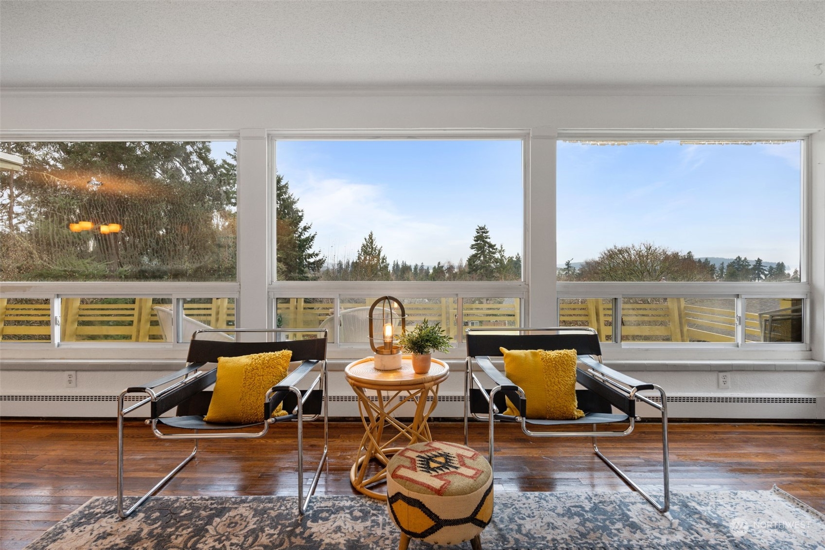913 Powell Street Steilacoom, WA 98388 - Photo 2 of 40 a patio with water view and a ocean view