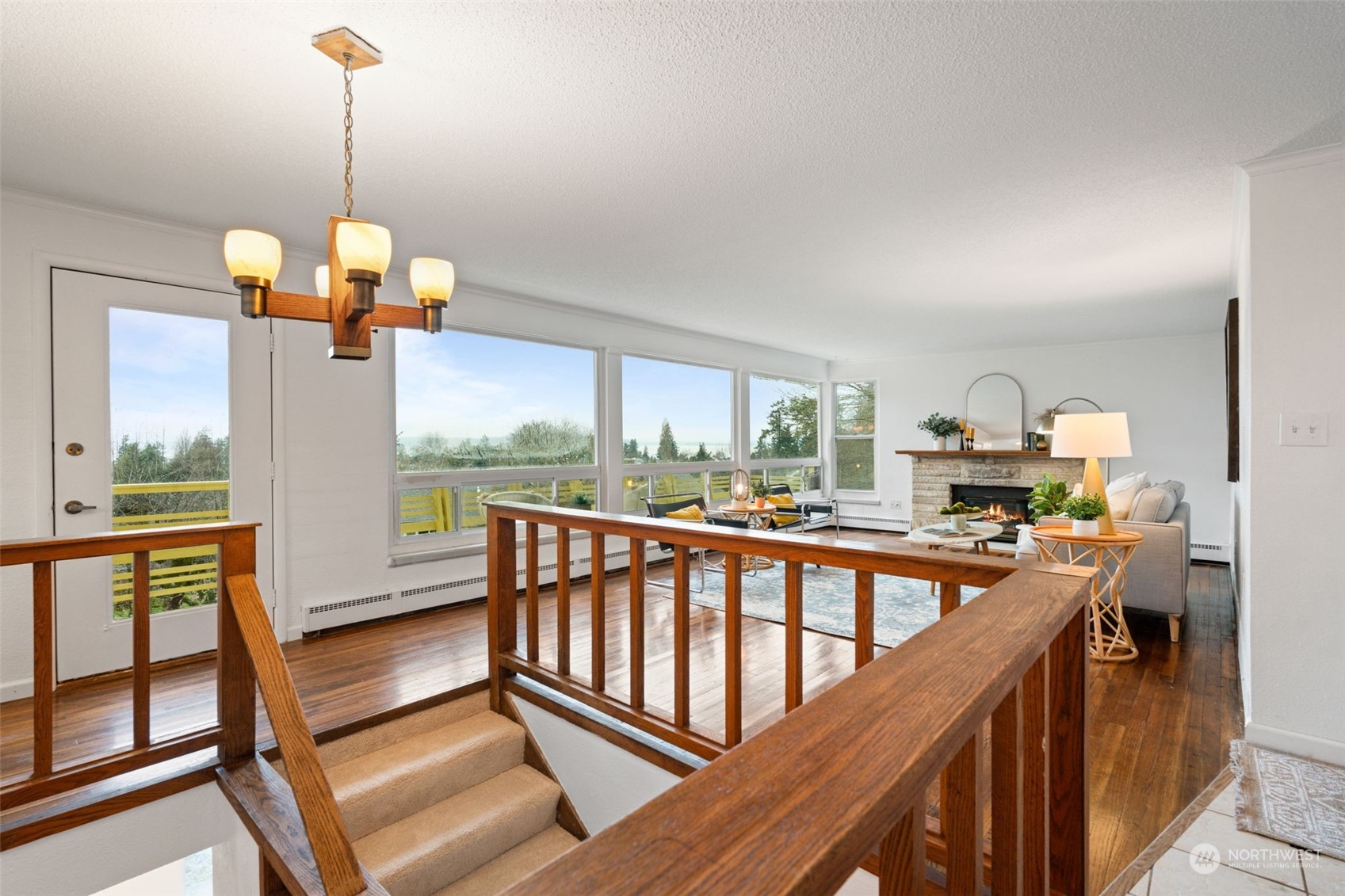 913 Powell Street Steilacoom, WA 98388 - Photo 26 of 40 a view of a dining room with furniture window and wooden floor