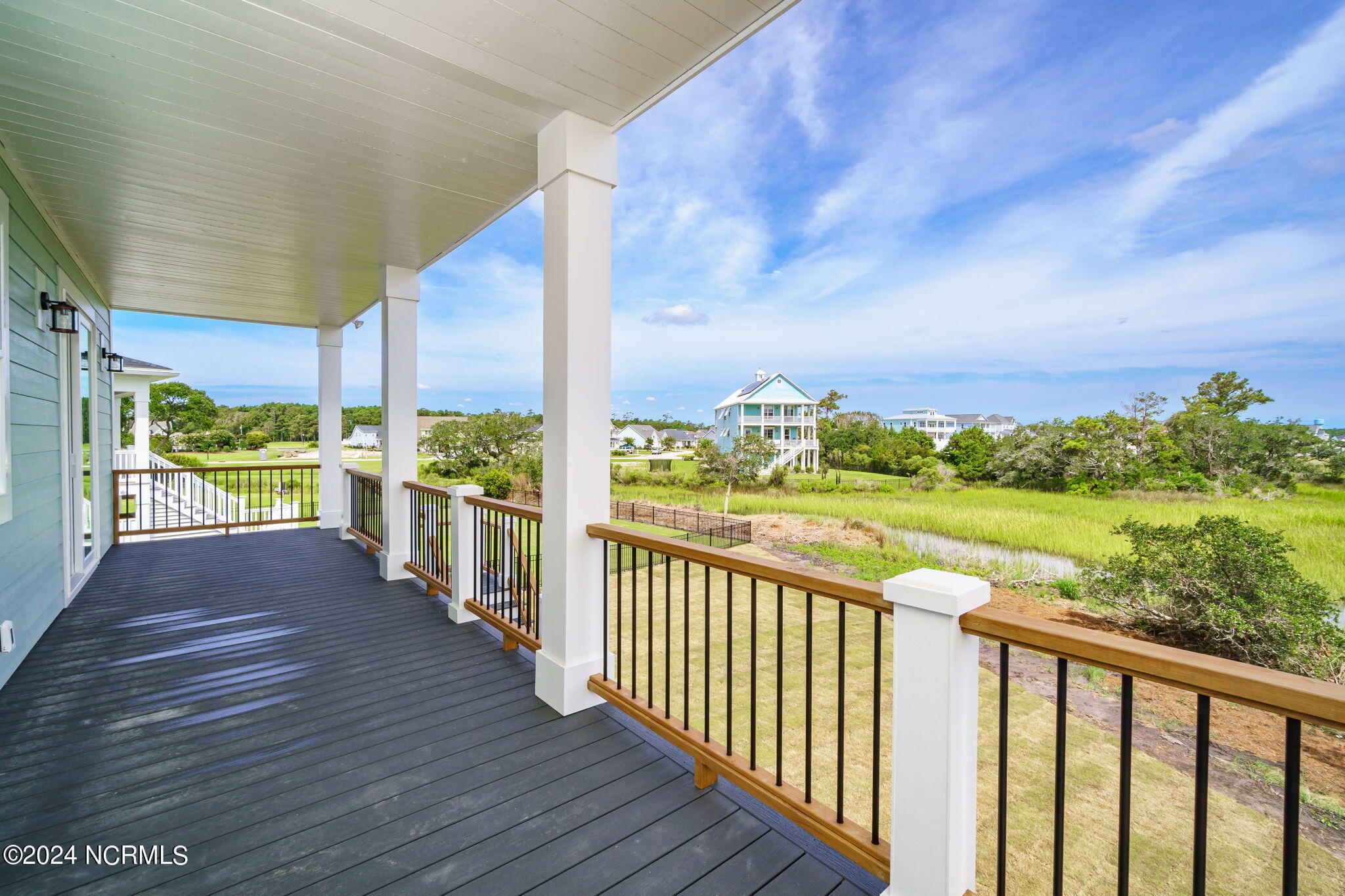 1500 Olde Farm Road Morehead City, NC 28557 - Photo 16 of 47 Covered back porch off living area