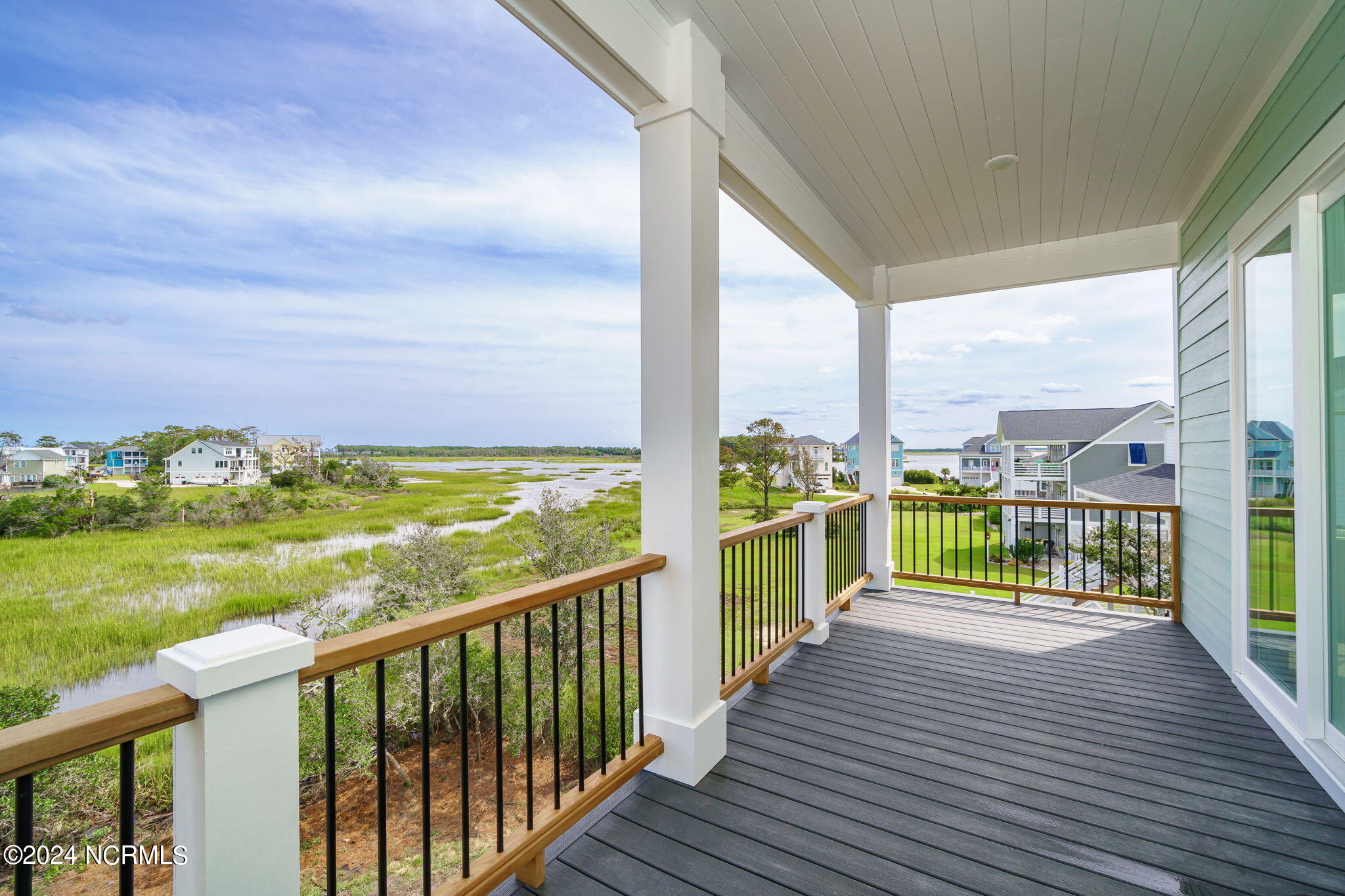 1500 Olde Farm Road Morehead City, NC 28557 - Photo 23 of 47 Covered porch off bedrooms