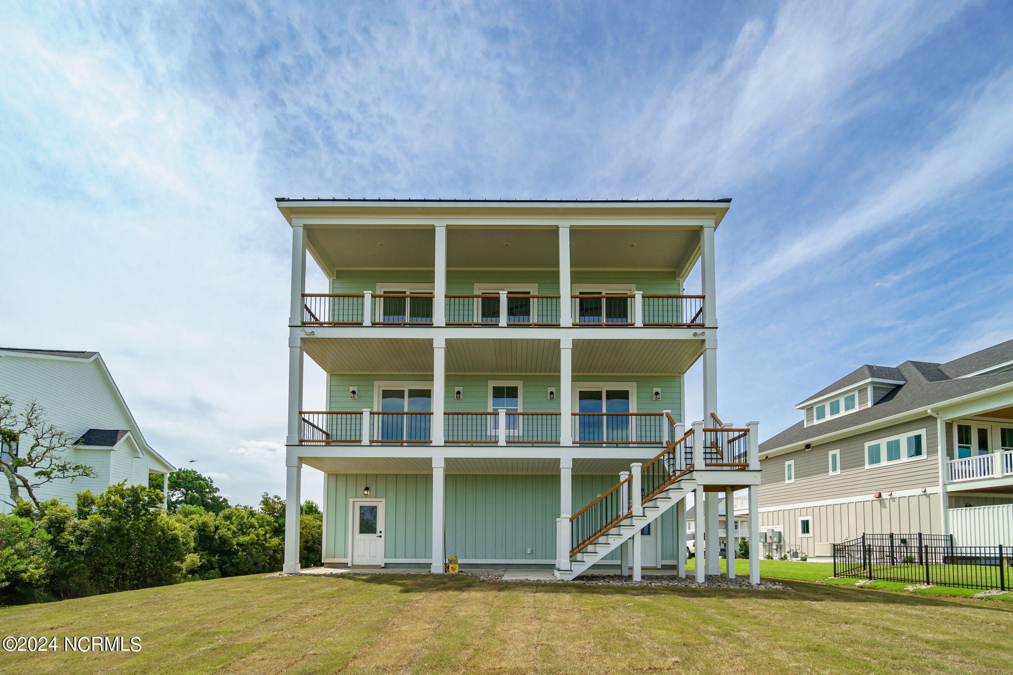 1500 Olde Farm Road Morehead City, NC 28557 - Photo 9 of 47 Double porches in back overlooking marsh