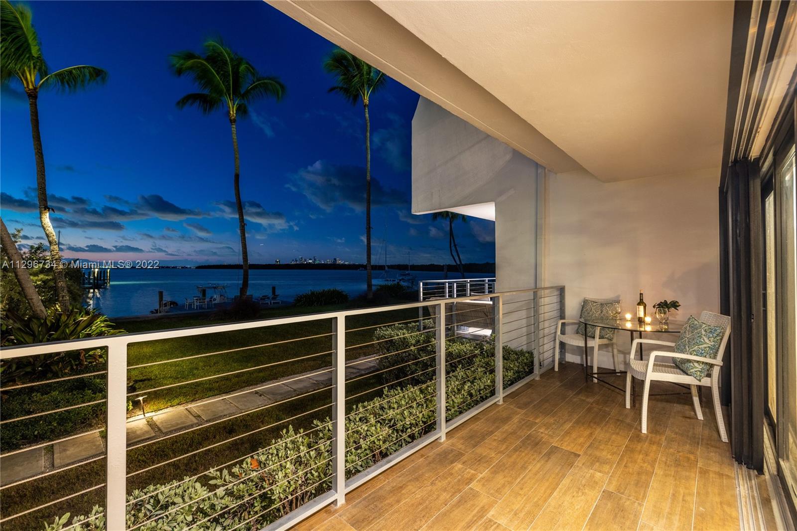 166 Harbor Drive, Unit 1A Key Biscayne, FL 33149 - Photo 42 of 86 a view of deck with patio