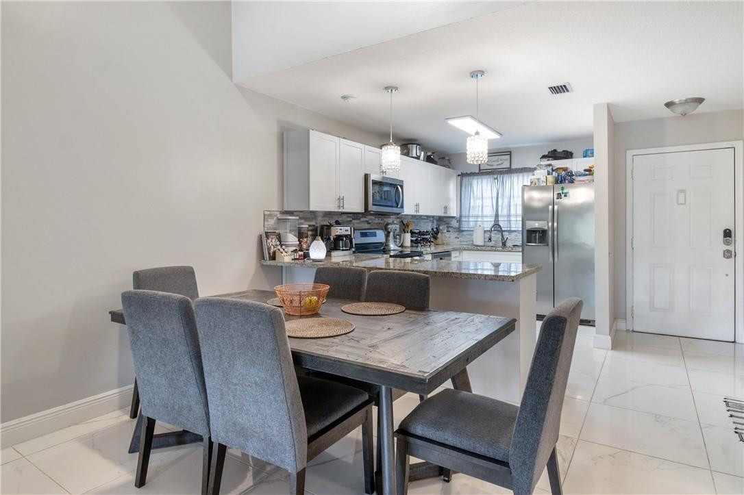 727 Banks Road, Unit 98 Margate, FL 33063 - Photo 8 of 22 a view of a dining room with furniture
