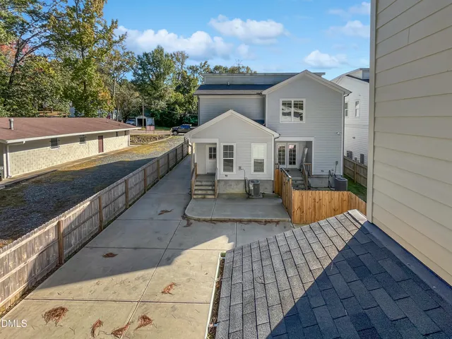 a view of front door