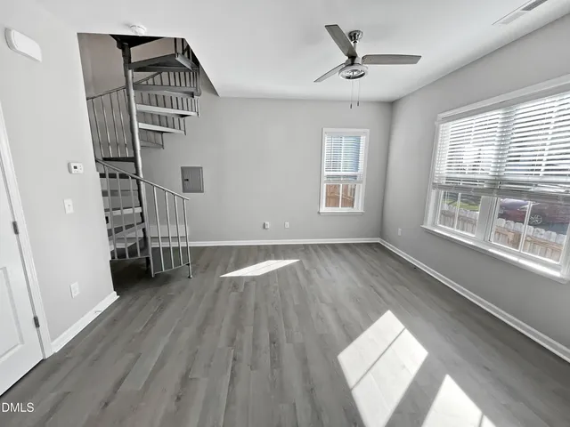 a close view of closet