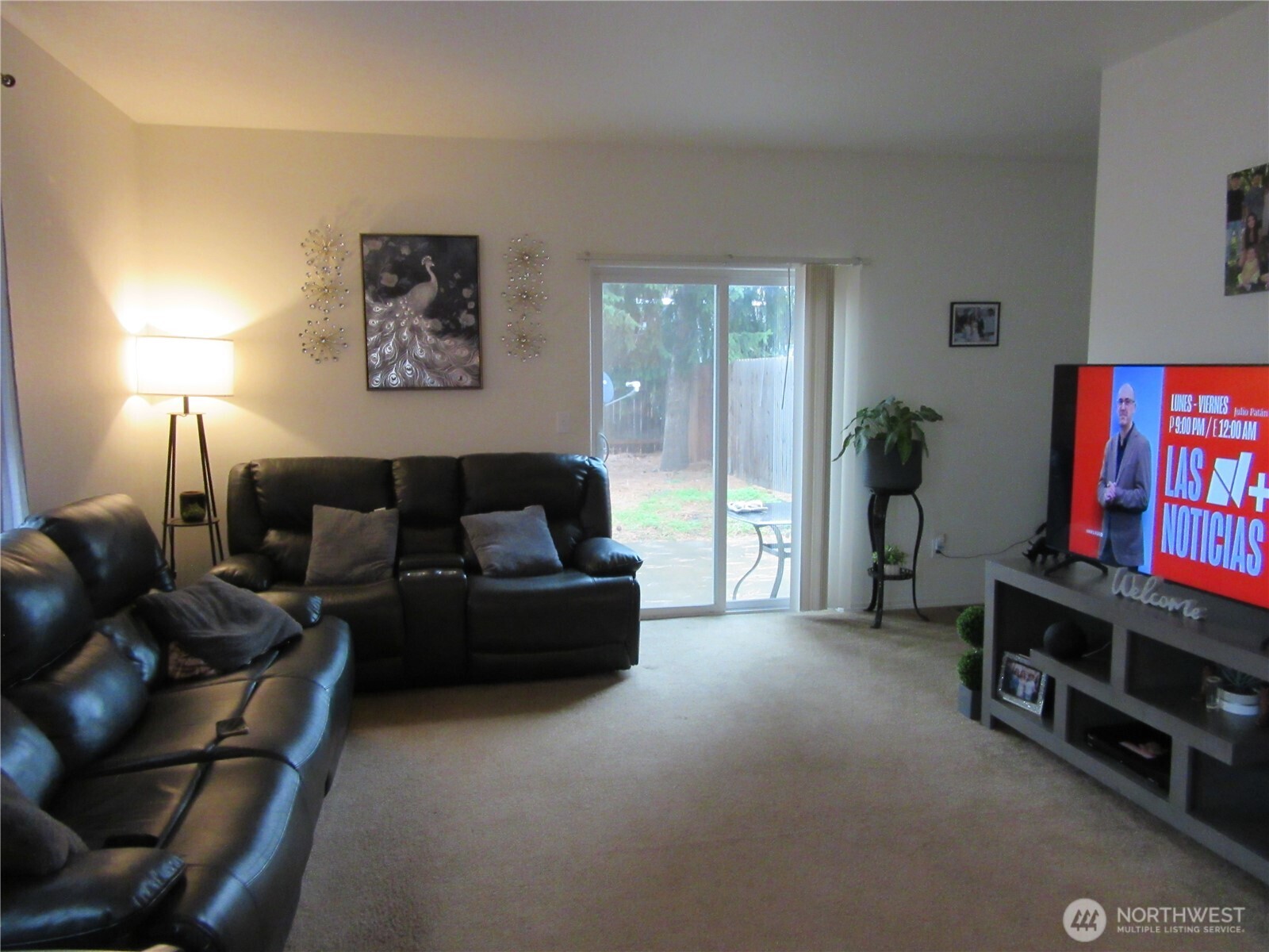 1011 South 3rd Street Dayton, WA 99328 - Photo 3 of 10 a living room with furniture and a flat screen tv