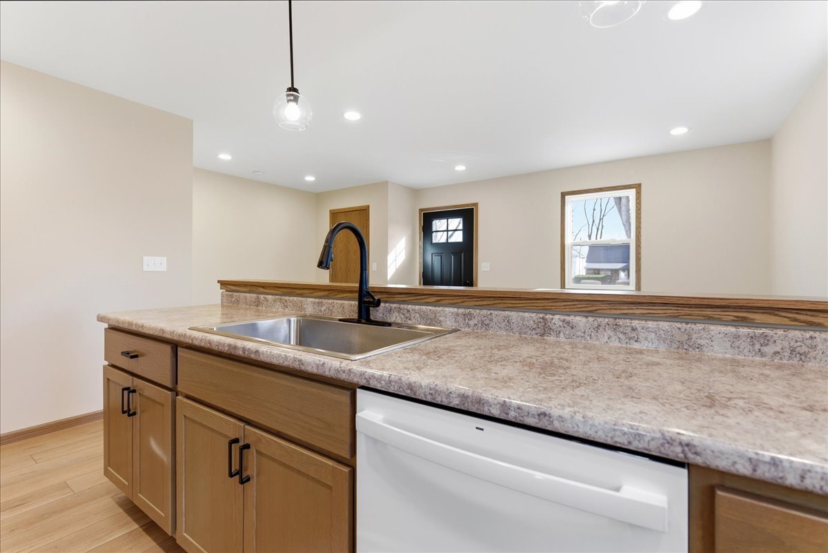 313 East Martin Street Forrest, IL 61741 - Photo 13 of 50 a kitchen with sink and window