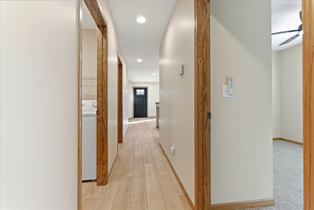 313 East Martin Street Forrest, IL 61741 - Photo 21 of 50 a view of a hallway with a dining area