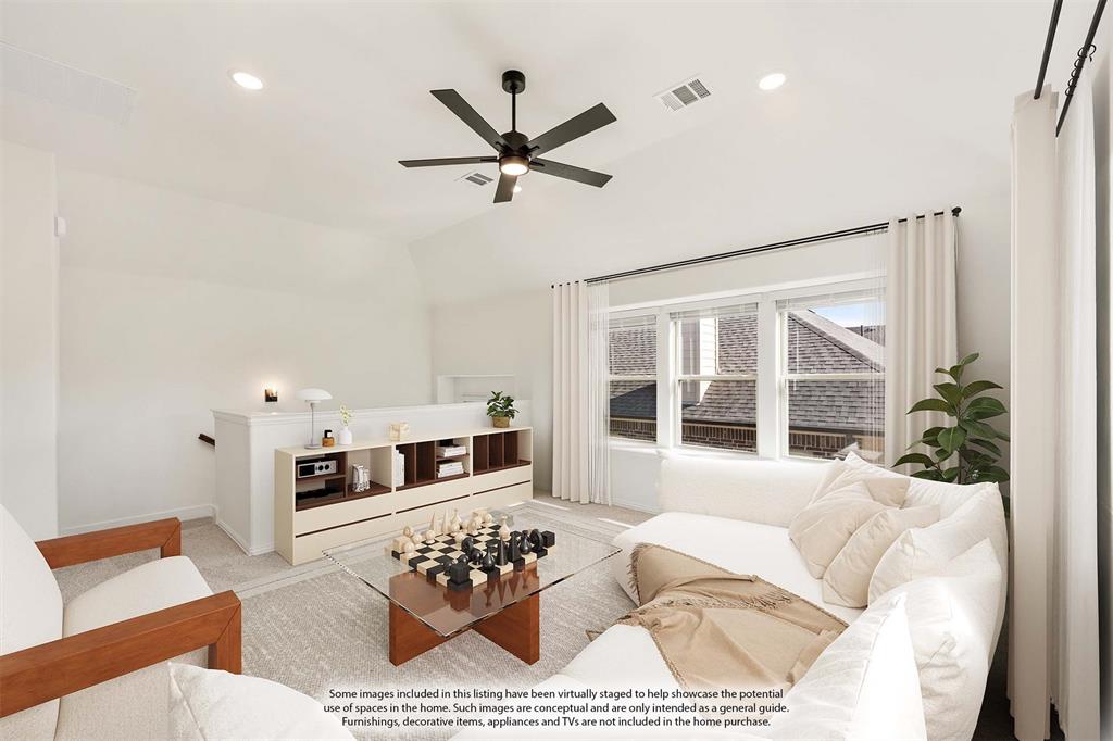 2009 Ambergate Drive Anna, TX 75409 - Photo 28 of 36 a living room with furniture and a large window