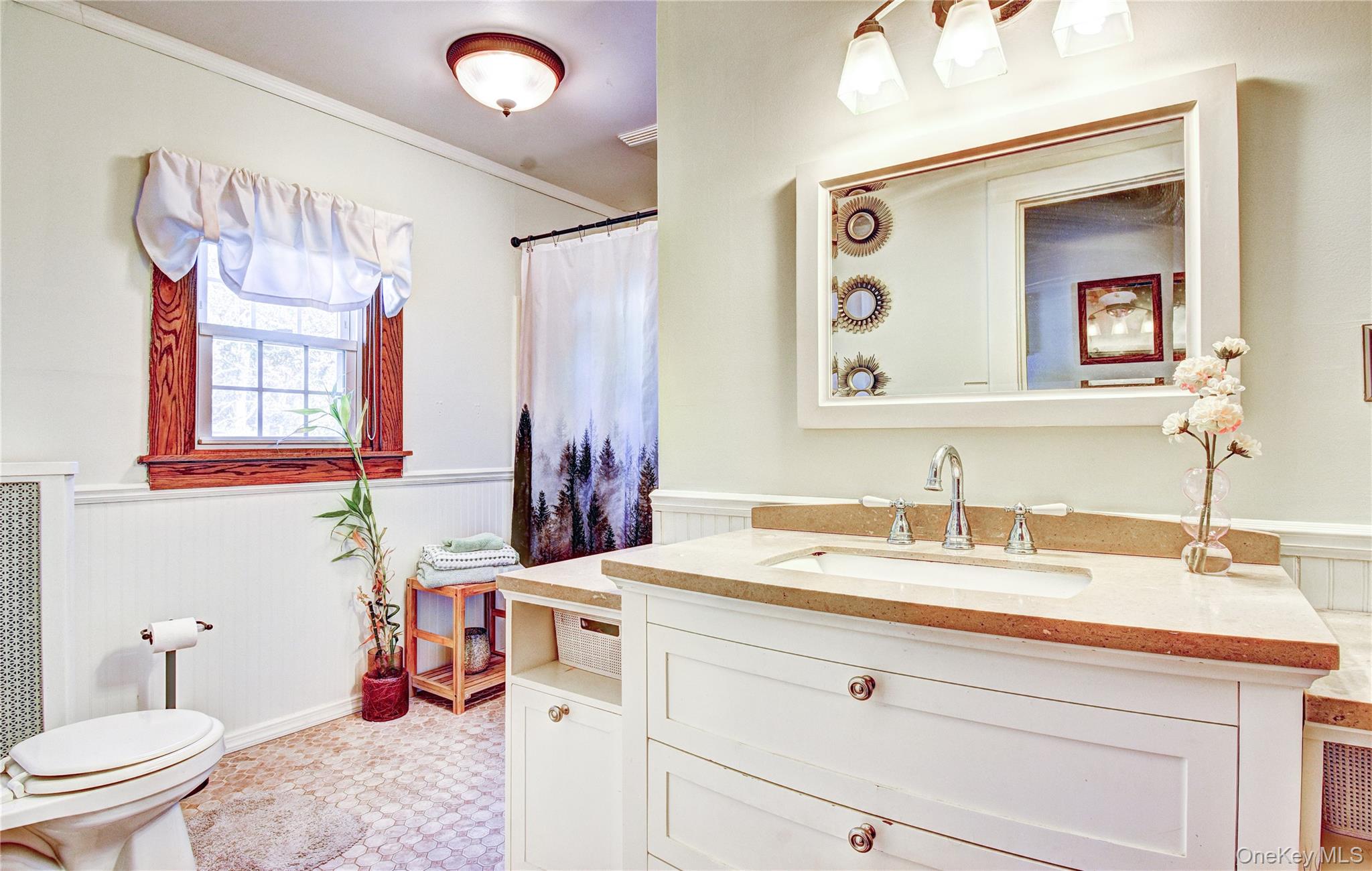99 South Main Street Florida, NY 10921 - Photo 29 of 43 a bathroom with a sink vanity and a mirror