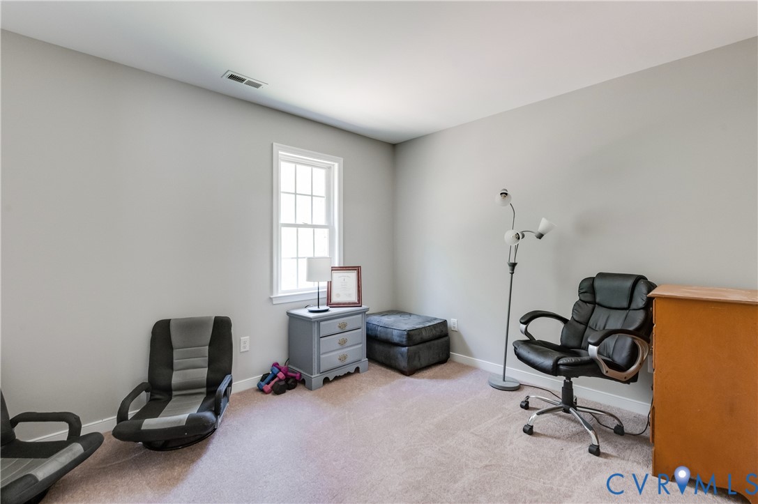 6320 Walnut Tree Drive Powhatan, VA 23139 - Photo 21 of 34 Carpeted office space with baseboards
